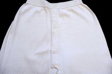 画像4: 12 USA製 米軍 ドロワーズ コットン サーマルパンツ ナチュラル M (4)