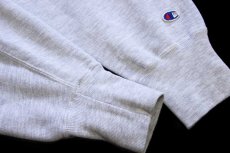 画像5: 90s メキシコ製 Championチャンピオン MOUNT IDA アップリケ リバースウィーブ スウェット 杢グレー M (5)