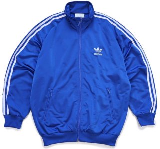 80s USA製 adidasアディダス トレフォイル ロゴ刺繍 トラック