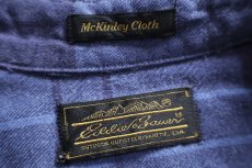 画像4: 90s EddieBauerエディーバウアー McKinley Cloth チェック コットン ネルシャツ (4)