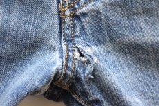画像7: Levi'sリーバイス 501 USED加工 ダメージ デニムパンツ W38 L32★SDP4692 (7)