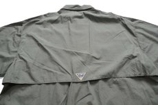 画像4: 00s Columbiaコロンビア PFG コットン フィッシングシャツ グレー XXL★特大 (4)