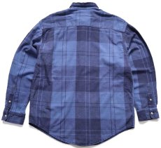 画像2: 90s EddieBauerエディーバウアー McKinley Cloth チェック コットン ネルシャツ (2)
