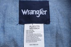 画像5: Wranglerラングラー MS709CH DALZELL 243 Ron 刺繍 コットン シャンブレー ウエスタンシャツ XL (5)