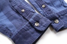 画像6: 90s EddieBauerエディーバウアー McKinley Cloth チェック コットン ネルシャツ (6)