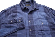 画像3: 90s EddieBauerエディーバウアー McKinley Cloth チェック コットン ネルシャツ (3)