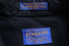 画像4: 00s メキシコ製 PENDLETONペンドルトン タータンチェック ボタンダウン ウールシャツ L★71 (4)