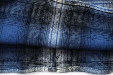 画像7: メキシコ製 PENDLETONペンドルトン LODGE SHIRT オンブレチェック ウールシャツ L★19 (7)