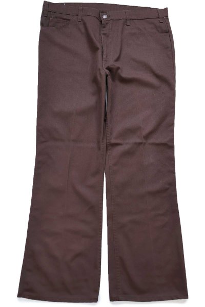 70s USA製 Levi'sリーバイス 517 STA-PRESTスタプレ ピケパンツ 焦げ茶