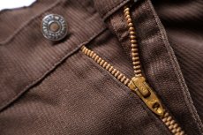 画像8: 80s USA製 Levi'sリーバイス 517 STA-PRESTスタプレ ピケパンツ 焦げ茶 W36 L33★ブーツカット (8)
