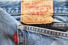 画像5: 00s メキシコ製 Levi'sリーバイス 501 ダメージ デニムパンツ ヒゲ W38★SDP4701 (5)