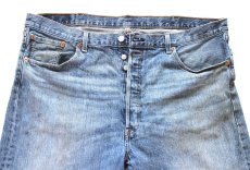 画像4: Levi'sリーバイス 501 USED加工 ストレッチ デニムパンツ W40 L32★SDP4695 (4)