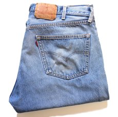 画像1: 00s メキシコ製 Levi'sリーバイス 501 ダメージ デニムパンツ W40★SDP4713  (1)