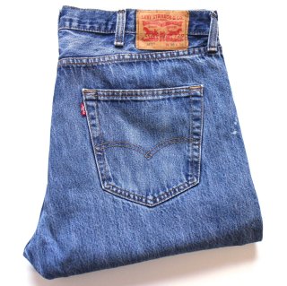 【Levi's 501】デニムパンツ ジーンズ W36 L32 ヒゲ ダメージ 90s USA製 Levi'sリーバイス 501 ダメージ デニムパンツ ヒゲ W31 L32
