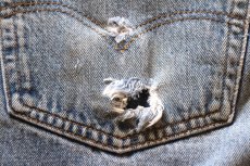 画像8: 00s メキシコ製 Levi'sリーバイス 501 ダメージ デニムパンツ W40★SDP4713  (8)
