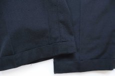 画像8: 70s LEVI'Sリーバイス STA-PRESTスタプレ スラックス ポリエステルパンツ 黒 W33 (8)