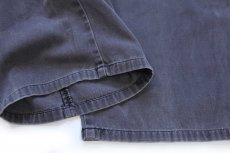 画像7: 90s ポロ ラルフローレン ツータック コットン チノパン チャコールグレー フェード W36 L30 (7)
