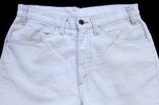 画像4: 80s メキシコ製 Levi'sリーバイス 519 コーデュロイパンツ オフホワイト W32 (4)