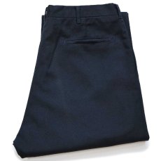画像1: 70s LEVI'Sリーバイス STA-PRESTスタプレ スラックス ポリエステルパンツ 黒 W33 (1)