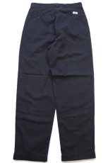 画像3: 90s USA製 ポロ ラルフローレン HAMMOND PANT ツータック コットン チノパン 黒 W29 L30 (3)
