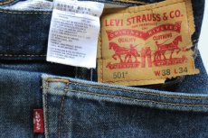 画像5: Levi'sリーバイス 501 デニムパンツ ヒゲ W38★SDP4728 (5)