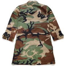 画像2: リサイズ★米軍 U.S.ARMY パッチ付き ウッドランドカモ BDU ジャケット (2)