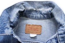 画像6: 80s USA製 Levi'sリーバイス 70706 デニムジャケット 4ポケット ボーイズ18 (6)