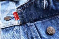 画像5: 80s USA製 Levi'sリーバイス 70706 デニムジャケット 4ポケット ボーイズ18 (5)
