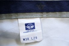 画像6: 90s DOCKERSドッカーズ ツータック スラックス コットンパンツ ライトグレー W38 L29★Levi'sリーバイス (6)