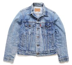 画像1: 80s USA製 Levi'sリーバイス 70706 デニムジャケット 4ポケット ボーイズ18 (1)