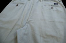 画像5: 90s DOCKERSドッカーズ ツータック スラックス コットンパンツ ライトグレー W38 L29★Levi'sリーバイス (5)