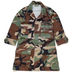 画像1: リサイズ★米軍 U.S.ARMY パッチ付き ウッドランドカモ BDU ジャケット (1)