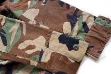 画像6: リサイズ★米軍 U.S.ARMY パッチ付き ウッドランドカモ BDU ジャケット (6)
