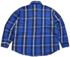 画像2: 80s USA製 JCPenney STJOHN'SBAY×BIGMACビッグマック チェック コットン フランネルシャツ XL-R (2)