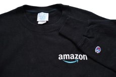 画像3: Championチャンピオン amazonアマゾン ロゴ リバースウィーブ スウェット 黒 XL (3)