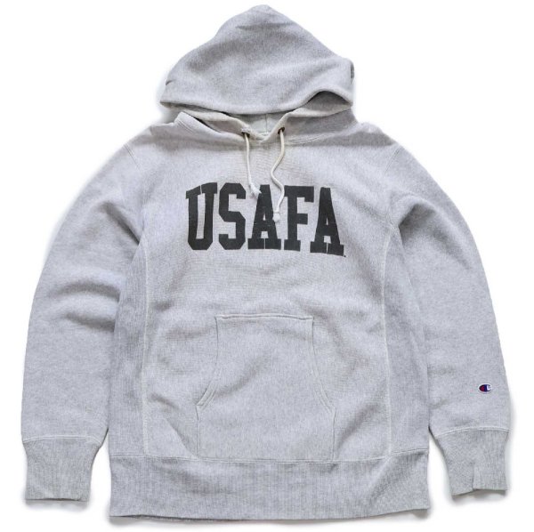 Championチャンピオン 単色タグ 復刻 USAFA 両面リフレクタープリント