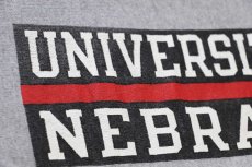 画像4: 90s メキシコ製 Championチャンピオン UNIVERSITY OF NEBRASKA リバースウィーブ スウェット グレー XL (4)