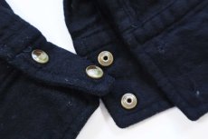 画像6: 訳あり★PENDLETONペンドルトン CANYON 無地 ウール ウエスタンシャツ 黒 XXL-T★特大 (6)