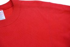 画像6: 90s メキシコ製 Championチャンピオン WISCONSIN ひび割れプリント リバースウィーブ スウェット 赤 M (6)