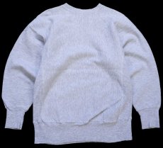 画像2: 90s メキシコ製 Championチャンピオン JOHNS HOPKINS UNIVERSITY 三段 リバースウィーブ スウェット 杢グレー M (2)
