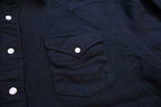 画像5: PENDLETONペンドルトン CANYON SHIRT 無地 ウール ウエスタンシャツ 黒 (5)
