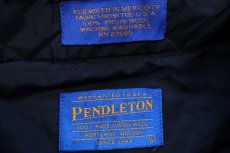 画像4: 00s メキシコ製 PENDLETONペンドルトン AUTHENTIC BLACK WATCH TARTAN ブラックウォッチ タータンチェック ウールシャツ L★23 (4)