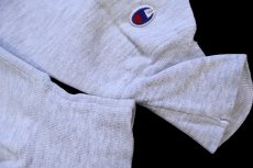 画像6: 90s メキシコ製 Championチャンピオン JOHNS HOPKINS UNIVERSITY 三段 リバースウィーブ スウェット 杢グレー M (6)