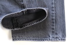 画像6: Levi'sリーバイス 501 ブラック デニムパンツ フェード W38★SDP4738 (6)