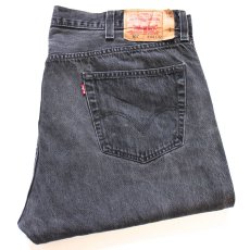 画像1: Levi'sリーバイス 501 ブラック デニムパンツ フェード W44 L32★SDP4739 特大 (1)