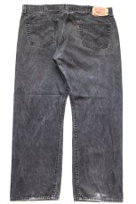 画像3: Levi'sリーバイス 501 ブラック デニムパンツ フェード W44 L32★SDP4739 特大 (3)