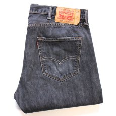 画像1: Levi'sリーバイス 501 先染め ブラック デニムパンツ W38★SDP4733 (1)