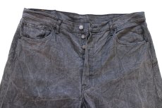 画像4: Levi'sリーバイス 501 カラーデニムパンツ チャコールグレー W40 L32★SDP4741 (4)
