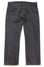 画像2: Levi'sリーバイス 501 ブラック デニムパンツ W44 L32★SDP4735 特大 (2)