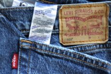 画像5: Levi'sリーバイス 501 USED加工 ストレッチ デニムパンツ 22W M★SDP4732 特大 (5)